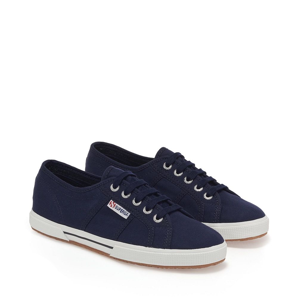 Superga 2950 Cotu Blue Low Top Sneakers - Men's Sneakers USA | US5434830